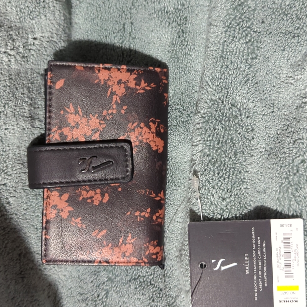 Wallet - Simply Vera Vera Wang black/brown wallet